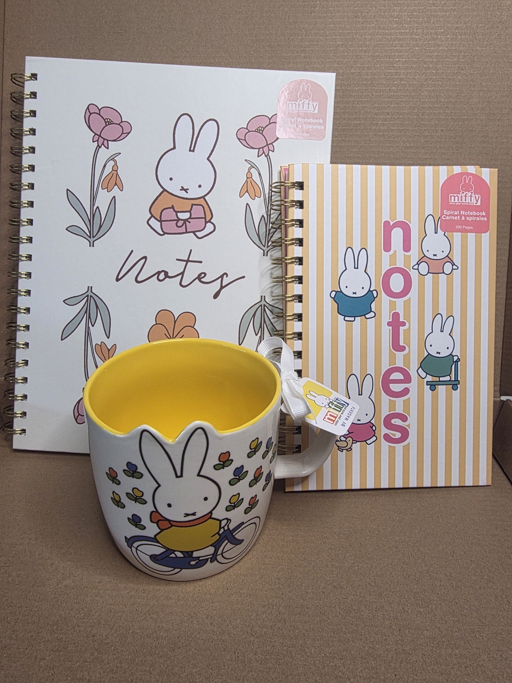 Miffy Bundle: Mug + Spiral Notebooks
